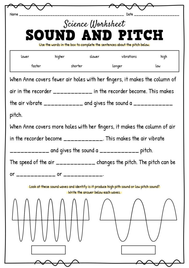 13 Science Worksheets Light And Sound Free PDF At Worksheeto