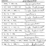 14 Chemical Reactions Worksheet Worksheeto