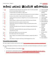 2 Crime Scene Review Worksheet Answer Key docx Forensic Science 