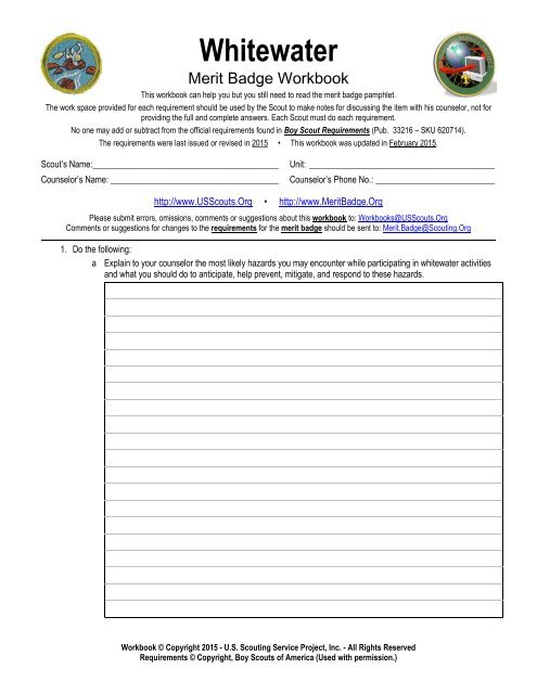 31 Boy Scout Environmental Science Merit Badge Worksheet Answers