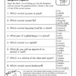 3rd Grade Science Worksheets With Answer Key Pdf Kidsworksheetfun