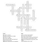 4th Grade Science Crossword Puzzle