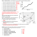 A 2 Heat Curves Phase Diagram Worksheet Key Worksheets Samples