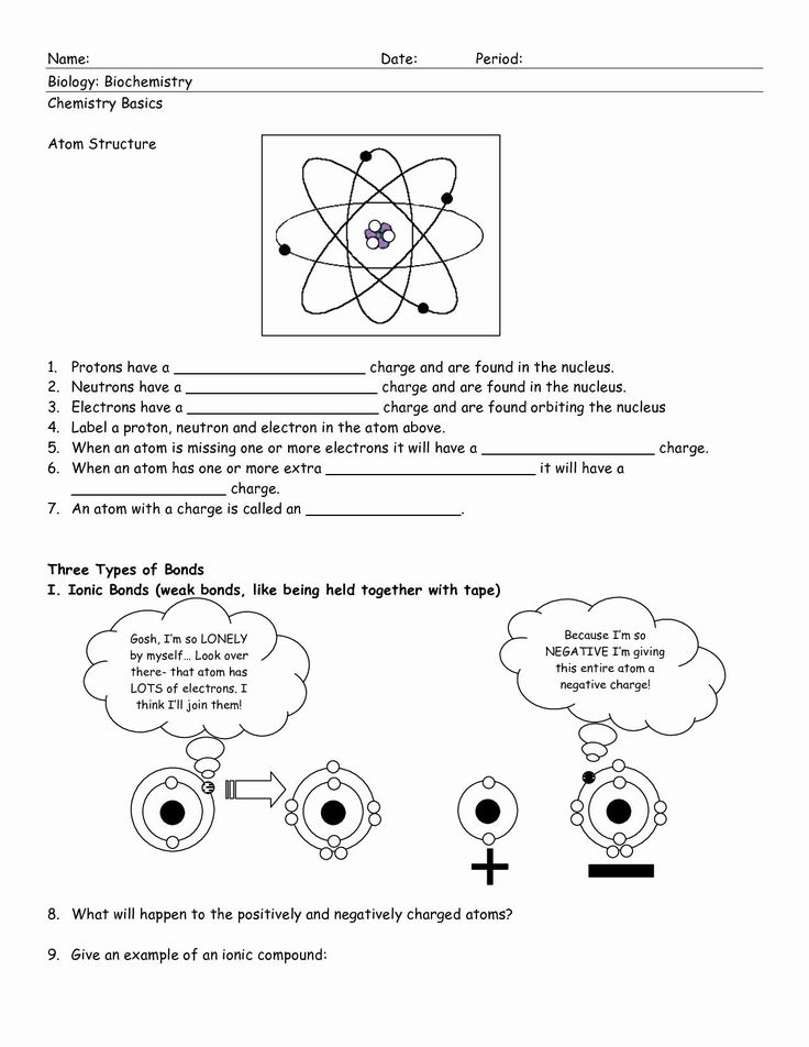 Atomic Structure Worksheets Answers Key Physical Science