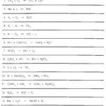 Balancing Equations Worksheet Physical Science If8767 Page 61 Answers