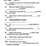 Bill Nye Plants Worksheet Answers