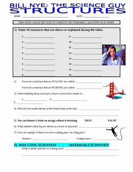 Bill Nye Simple Machines Worksheet Answers