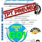 Bill Nye The Science Guy SOUND video Worksheet By Marvelous Middle