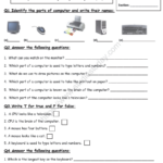 CBSE Class 1 Computer Science Revision Worksheet Set C Practice