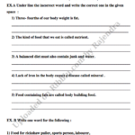 CBSE Class 4 Science Worksheets