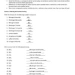 Covalent Bonds Worksheet With Answers