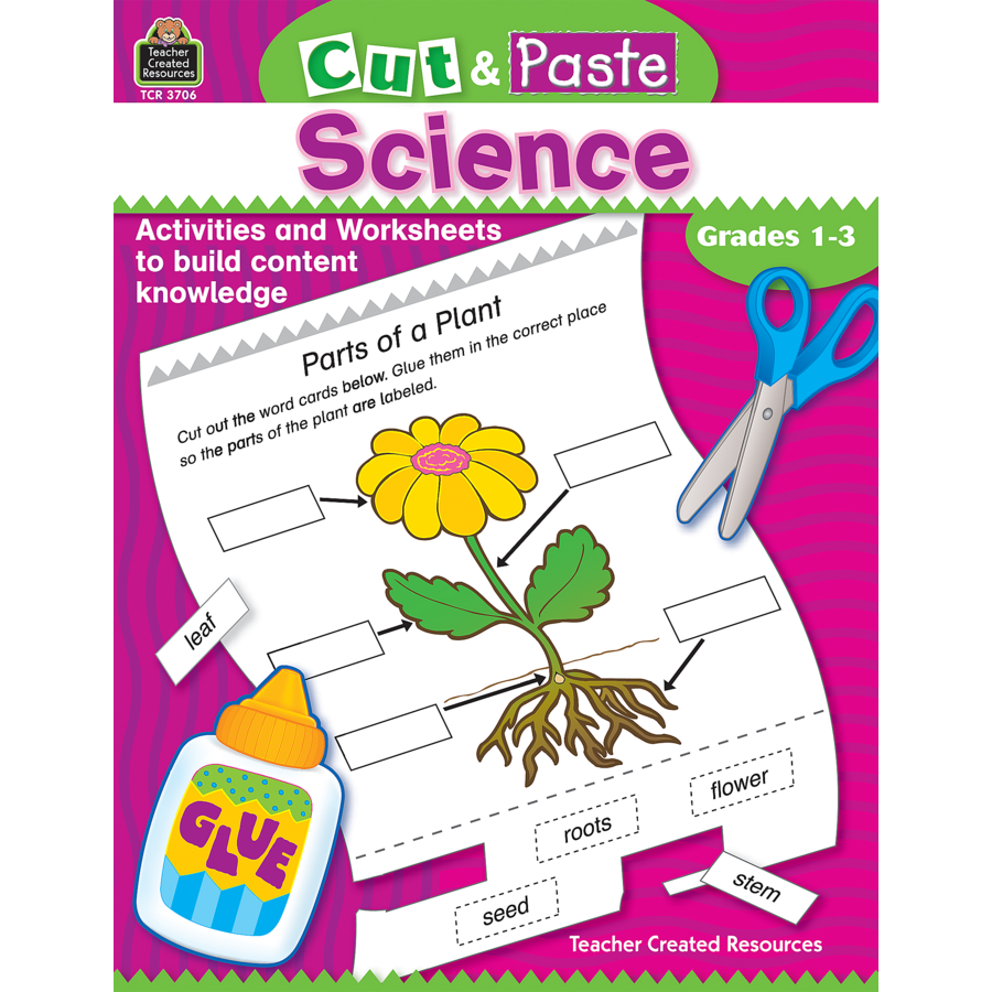 Cut And Paste Science TCR3706 Teacher Created Resources