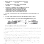 Doppler Effect Worksheet Inspireops