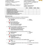 Earth Science Answer Sheet