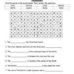 Earth Science Worksheets Answers