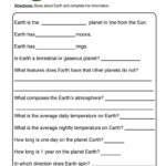 Earth Science Worksheets With Answers