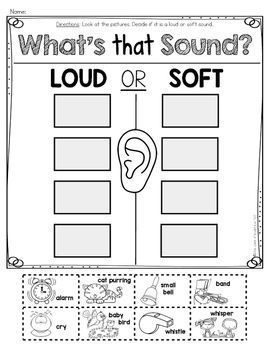 First Grade Science Sound Worksheets Grade 1