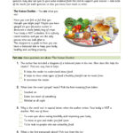 Food Delicious Science Food On The Brain Worksheet Answers