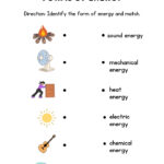 Forms Of Energy Worksheets