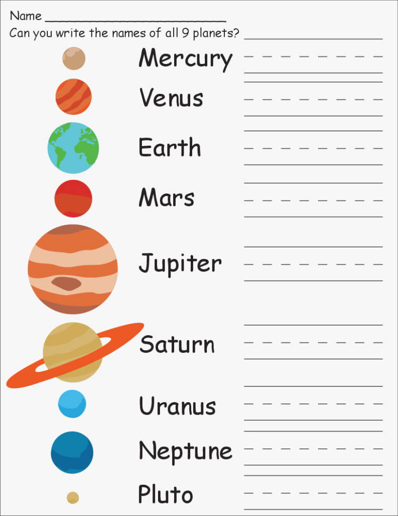 Free Printable Worksheets Science