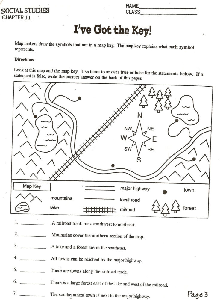 Grade 3 Social Studies Worksheets