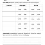 Grade 4 Science Sound Worksheets