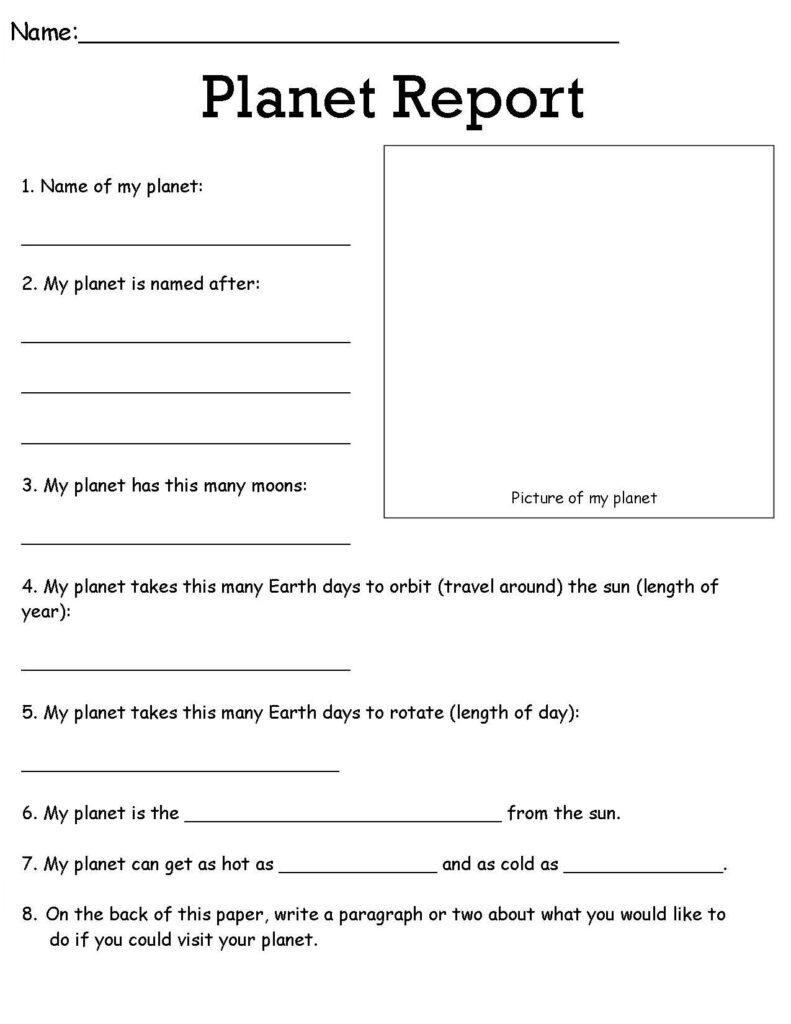 Grade 4 Science Worksheets Free Printable