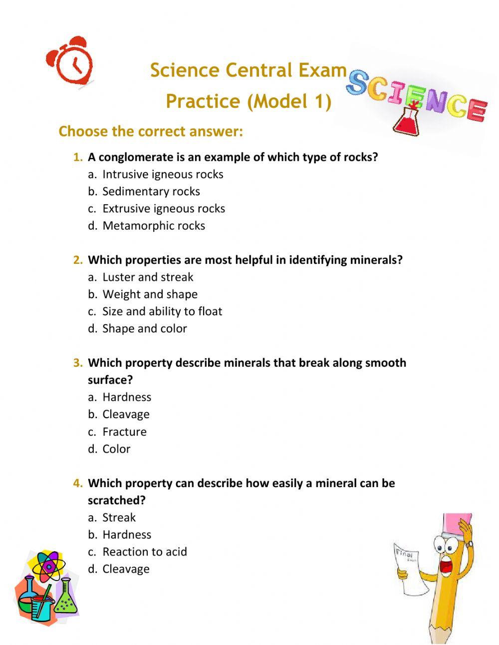 Grade 5 Science Printable Worksheets Scienceworksheets