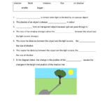 Grade 5 Science Worksheets Light Scienceworksheets