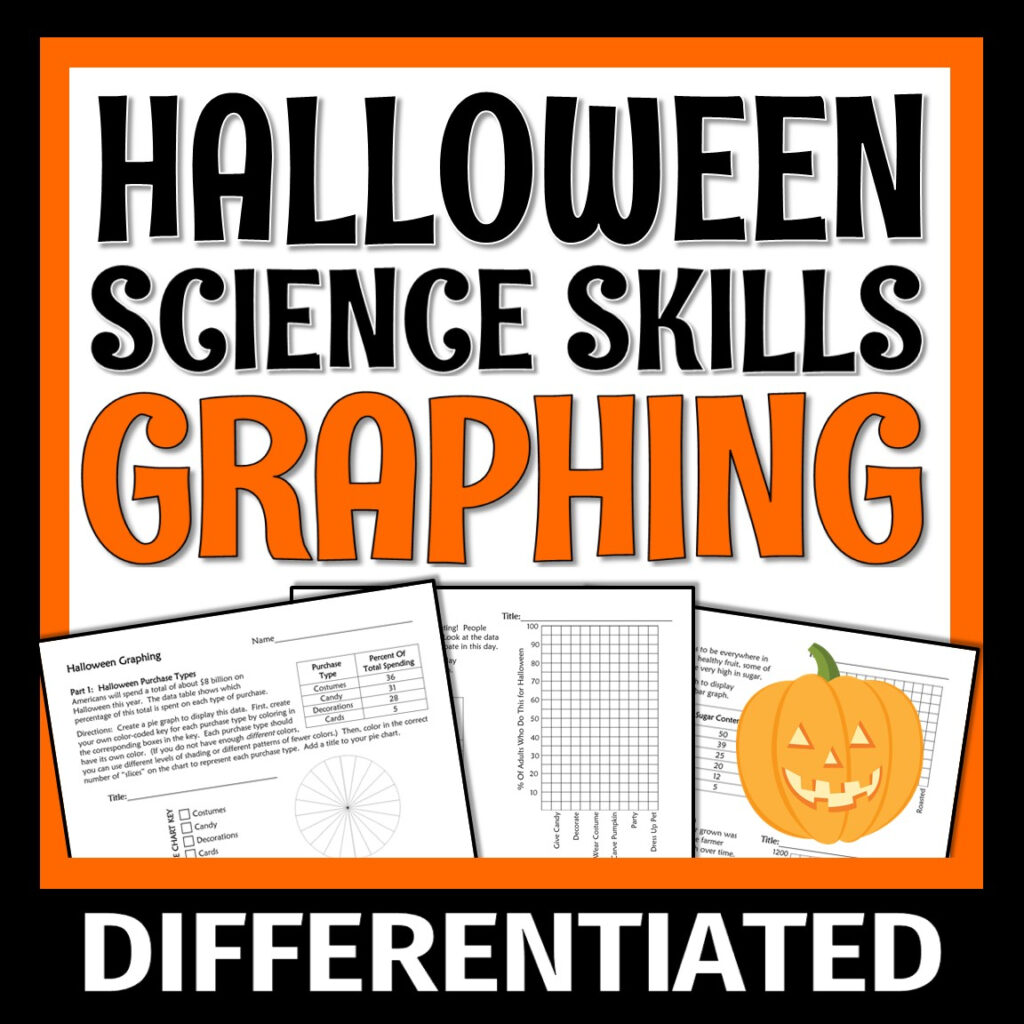 Halloween Science Graphing Worksheet Flying Colors Science