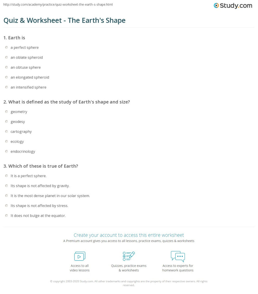 Hmx Earth Science Worksheet