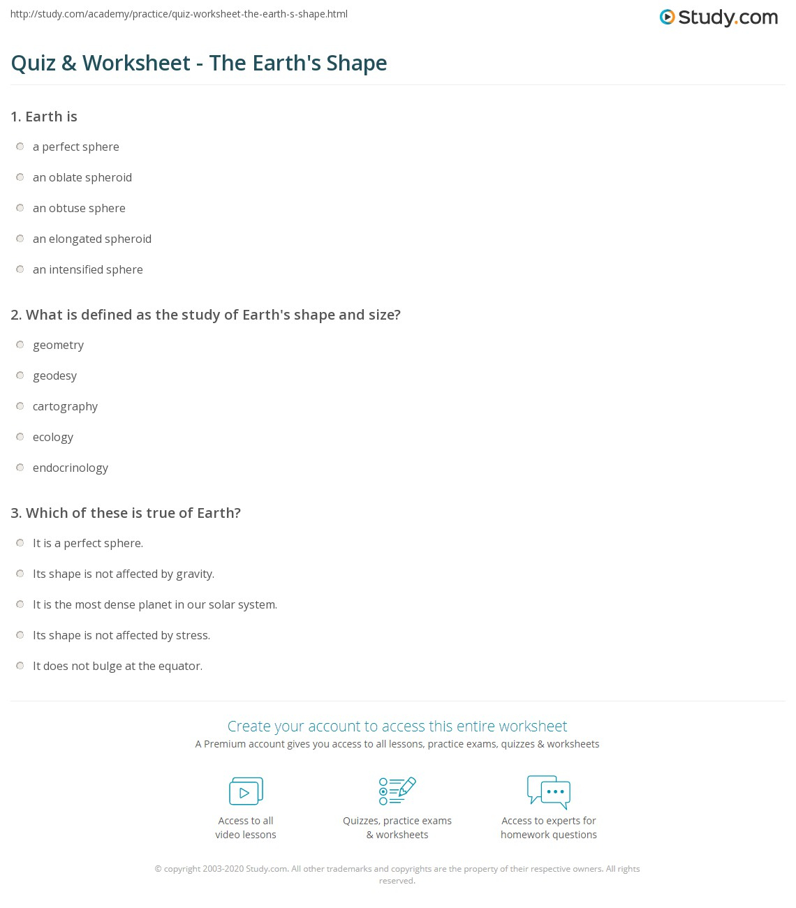 Hmx Earth Science Worksheet