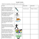 Independent And Dependent Variables Worksheet With Answer Key Pdf