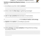 Intro To Physical Science Worksheet By Mr Marx Online Classroom TPT