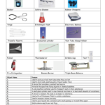 Lab Equipment Identification Worksheets Answers