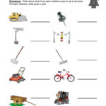 Labeling Force And Motion Worksheet By Teach Simple