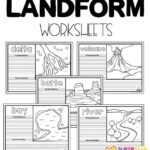 Landforms Worksheet For 4th Grade