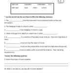 Macmillan McGraw Hill 3rd Grade Science Weather Water Cycle Quiz And