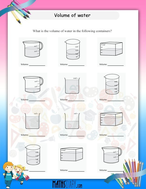 Measuring Beakers Worksheets Math Worksheets MathsDiary