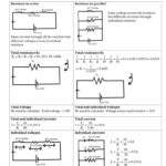 Ohm 39 s Law Worksheets With Answers