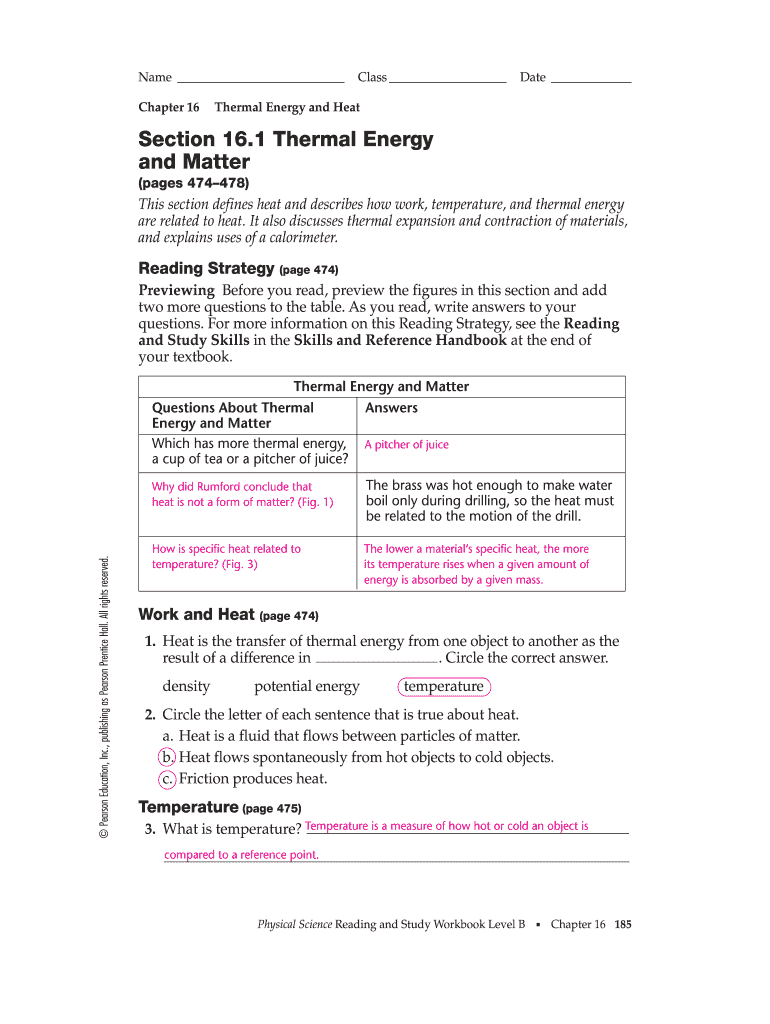 Pretince hall Inc Life Science Worksheet Answers Scienceworksheets