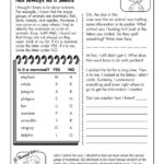 Printable 5th Grade Science Worksheets