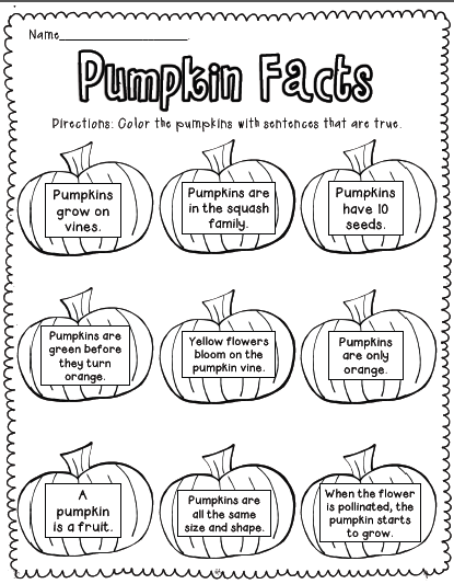 Pumpkin Freebies Pumpkin Lessons Fall Lessons First Grade Science