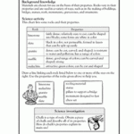 Rock Properties 5th Grade Science Worksheet GreatSchools