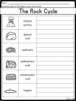 Rocks And Minerals Worksheets Elementary Nest