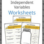 Science Independent And Dependent Worksheets