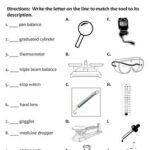 Science Tools Worksheet First Grade