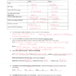 Solutions Acids And Bases Worksheet