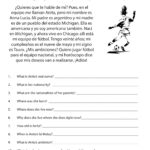 Spanish Worksheets For 2nd Grade