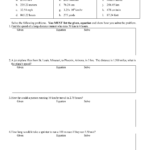 Speed And Velocity Worksheet Onlineworksheet my id